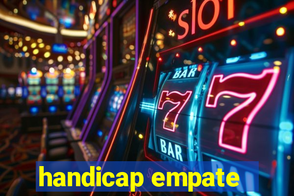 handicap empate -1